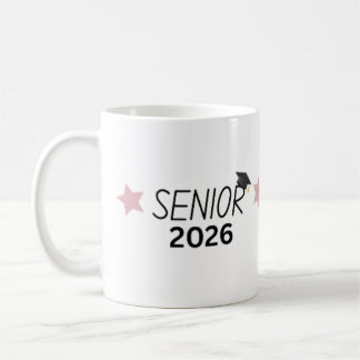 Cadeau Tasse de Remise des Diplômes Senior 2026 