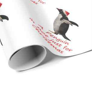Cadeau Un pingouin n'est pas seulement pour le papier env