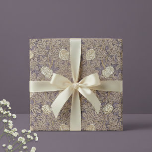 Cadeau Vin de rose blanche William Morris Papier d'envelo