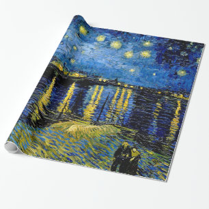 Cadeau Vincent Van Gogh Starry Nuit 1888 Papier d'envelop