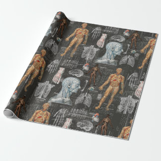 Cadeau Vintage Médicale Corps gothique Halloween papier e