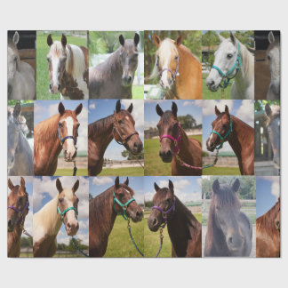 Cadeau Visages du papier d'enrobage de Secourt