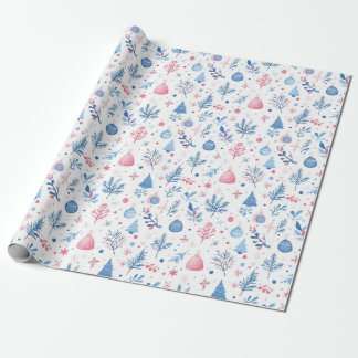 Cadeau Winter Wonderland Papier d'enveloppement de charme