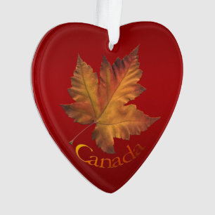 Cadeaux canadiens personnalisés de souvenirs d'orn