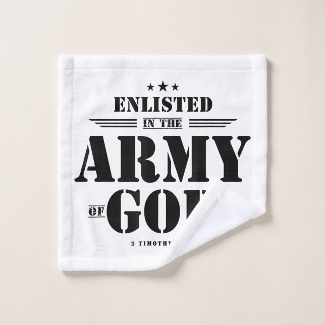 Cadeaux chrétiens Bible verset biblique Écritures  (Gant de toilette)