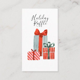 Cadeaux classiques Fête de Noël Cartes à raffes