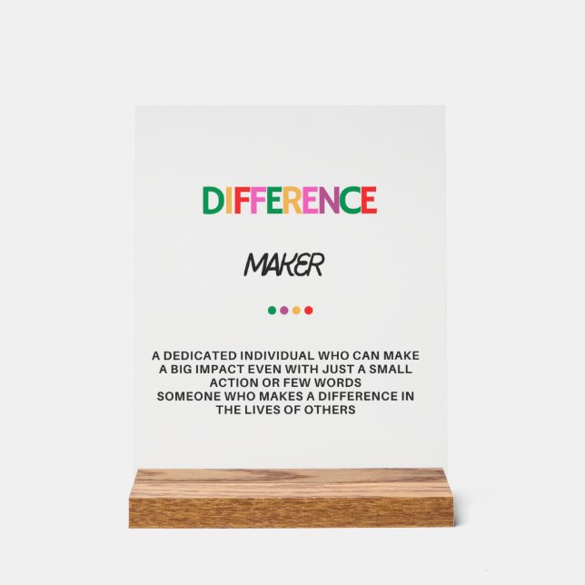 Cadeaux Créateurs De Différences Pour Femmes, Cade (Recto)