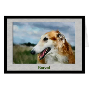 Cadeaux d'art de barzoï