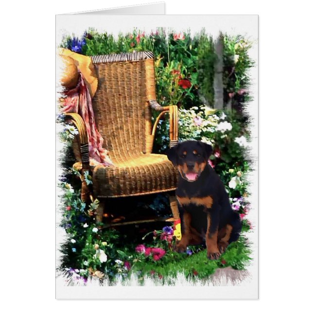 Cadeaux d'art Rottweiler (Devant)