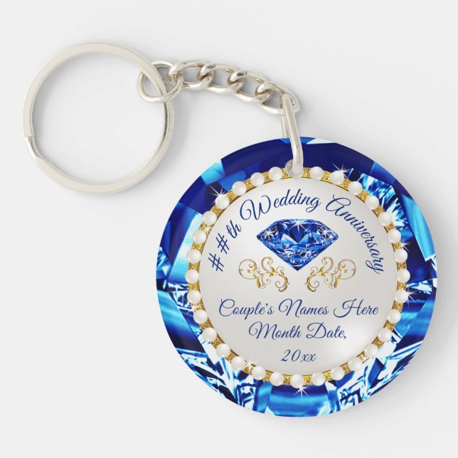 Cadeaux de 45e ou 65e anniversaire de Mariage peu  (Devant)