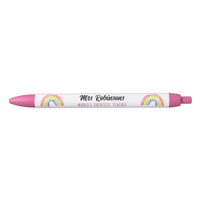 Cadeaux de bureau de l'enseignant - Stylos personn (Devant)