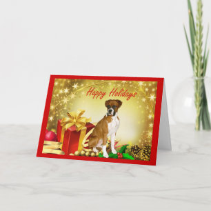 Cadeaux de carte de Noël de boîte