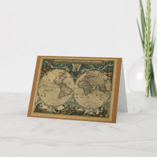 Cadeaux de cartes du Vieux-Monde