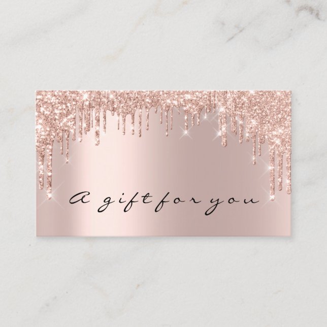 Cadeaux de certificat clous maquillage Eyelash Ros (Devant)