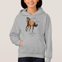 Cadeaux de cheval Mustang pour filles nom personna