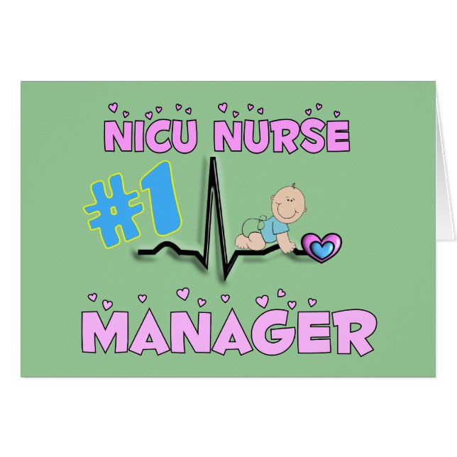 Cadeaux de directeur d'infirmière de NICU (Devant horizontal)