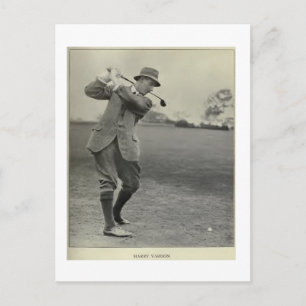 Cadeaux de golf - Cartes postales Harry Vardon