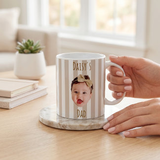 Cadeaux de la fête des pères pour papa Mug Baby Fa