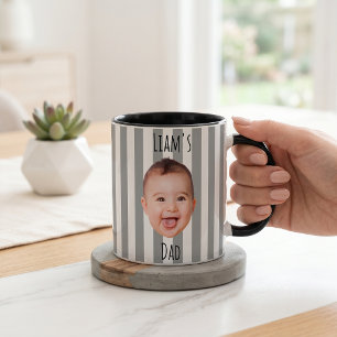 Cadeaux de la fête des pères pour papa Mug Baby Fa