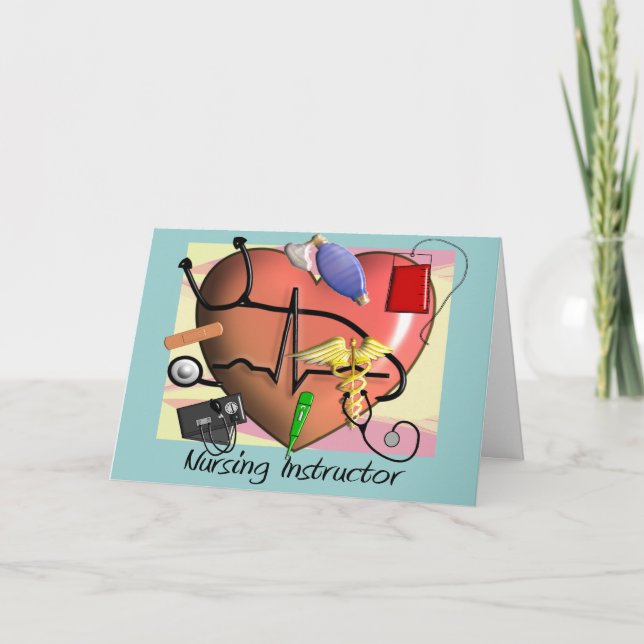 Cadeaux de Merci d'instructeur de soins (Devant)