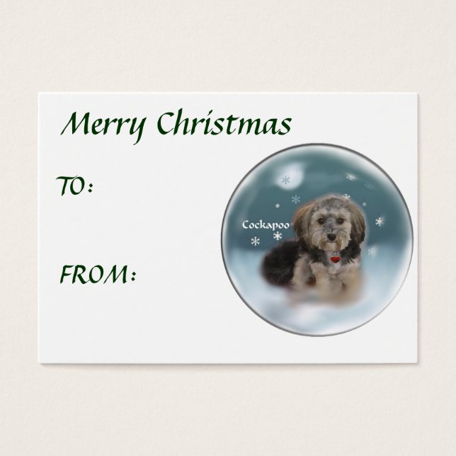 Cadeaux de Noël Cockapoo (Devant)