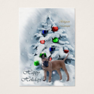 Cadeaux de Noël Malinois belge