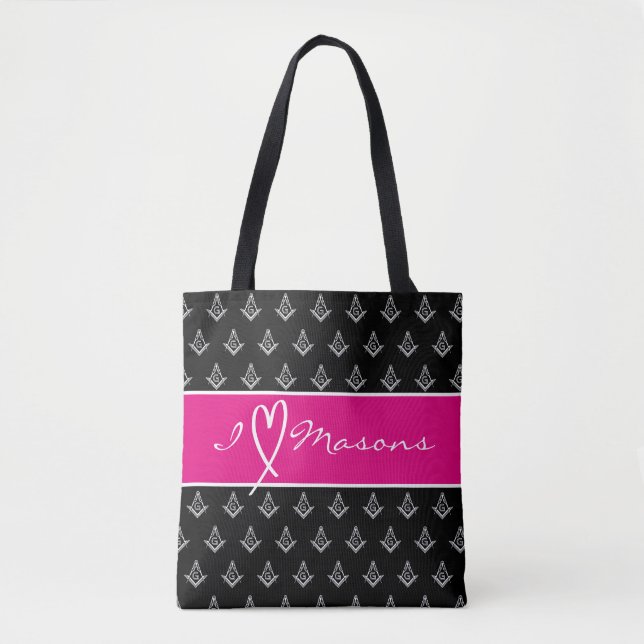 Cadeaux de nuit Masonic Dames | Sacs fourre-tout F (Devant)