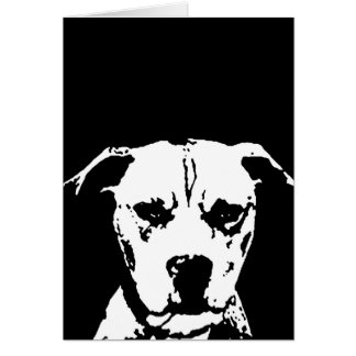 Cadeaux de Pitbull - carte