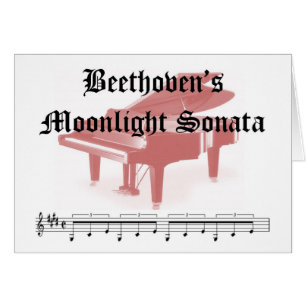 cadeaux de sonate de clair de lune de beethovens