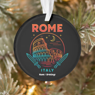 Cadeaux de souvenirs vintage du Colisée de Roma It