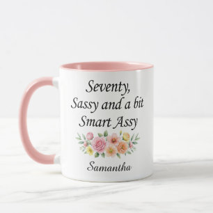 Cadeaux de tasse personnalisés pour les 70 ans pou