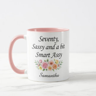 Cadeaux de tasse personnalisés pour les 70 ans pou