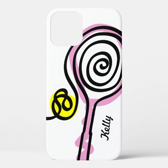 Cadeaux de tennis pour elle - coque iphone personn (Verso)
