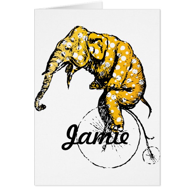 Cadeaux d'éléphant de cirque (Devant)