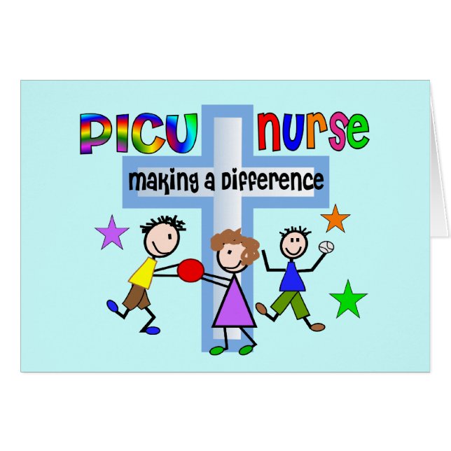 Cadeaux d'infirmière de PICU (Devant horizontal)