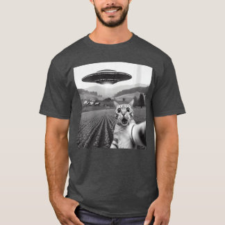 Cadeaux drôles de chat pour femmes Tshirt chat ave