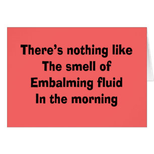 Cadeaux drôles de directeur des pompes funèbres