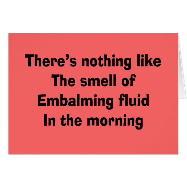 Cadeaux drôles de directeur des pompes funèbres (Devant horizontal)