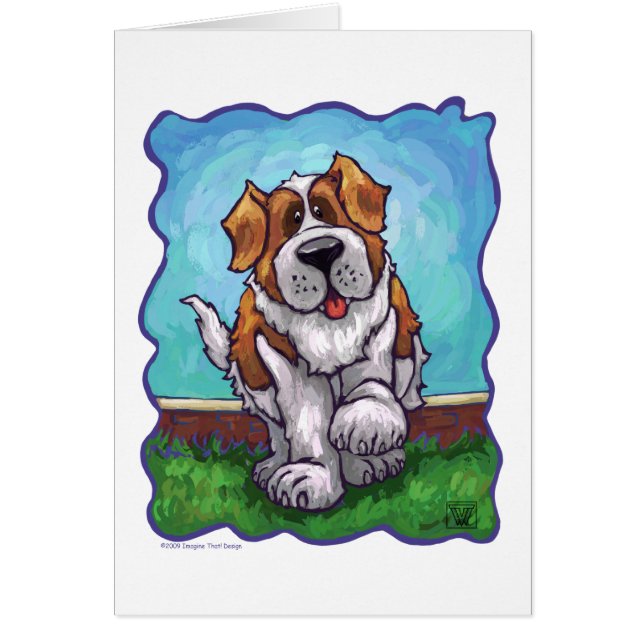 Cadeaux et accessoires de St Bernard (Devant)