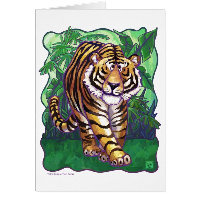 Cadeaux et accessoires de tigre (Devant)