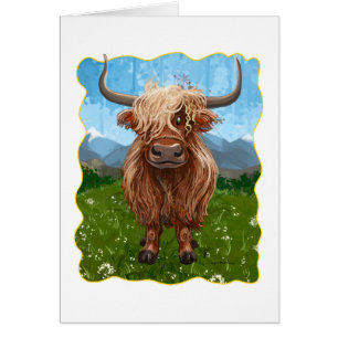 Cadeaux et accessoires de vache Highland