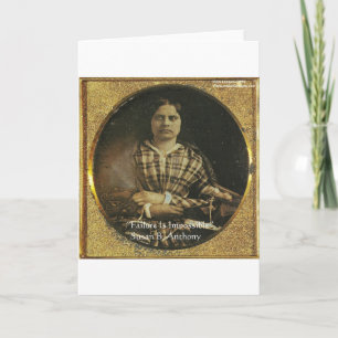 Cadeaux et Cartes de Sagesse de Susan B Anthony