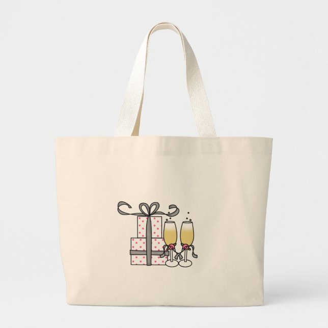 Cadeaux et sac de Champagne (Devant)