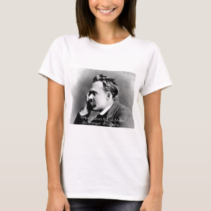 Cadeaux et T-shirts citation de Nietzsche "Ne tue