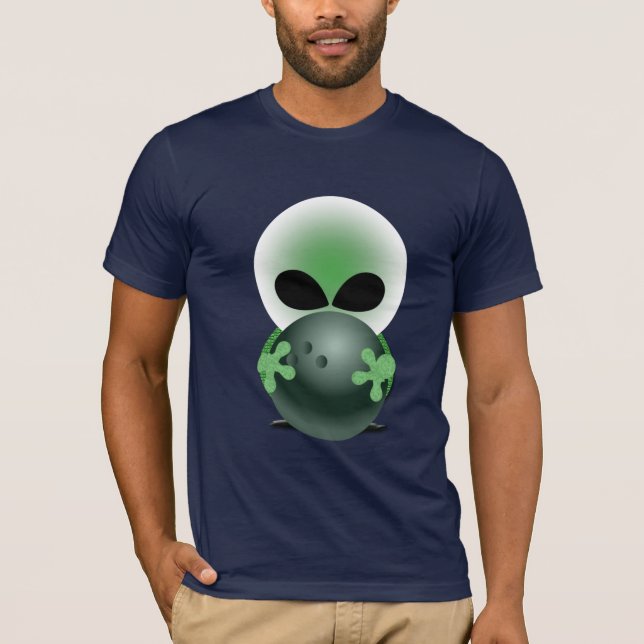 Cadeaux faits sur commande de T-shirts de bowling (Devant)