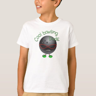 Cadeaux faits sur commande de T-shirts de bowling