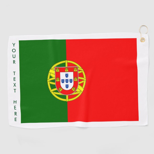 Cadeaux faits sur commande portugais de serviette (Horizontal)