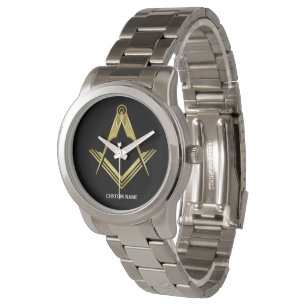 Cadeaux Freemason personnalisés Montres maçonniq