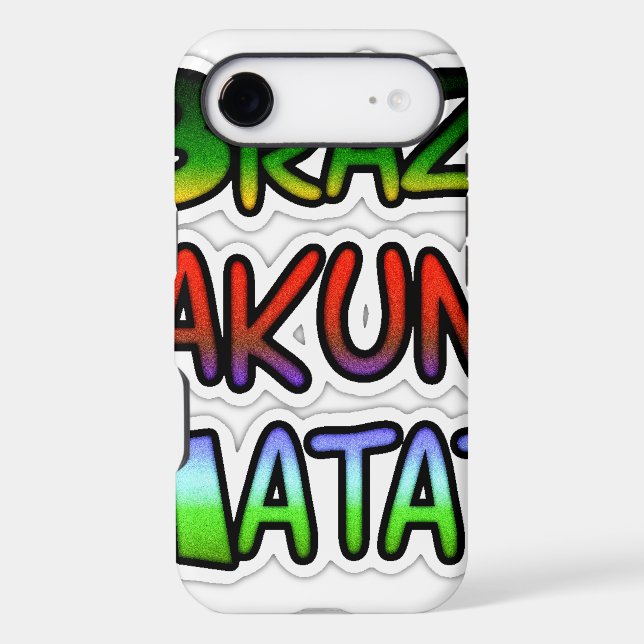 Cadeaux Green Brazil Hakuna Matata (Verso)