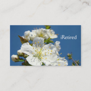cadeaux iRetired de retraite de fleurs de cartes